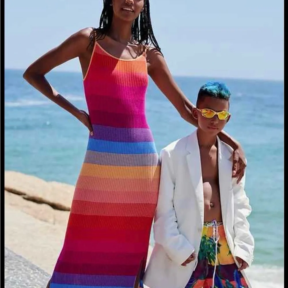 Banana Republic 2020 Pride Sweater Dress - Picture 1 of 8